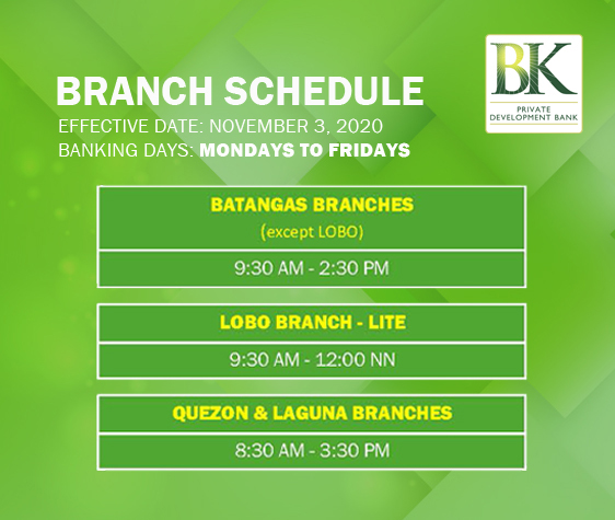 201103 Branch Sched Nov3