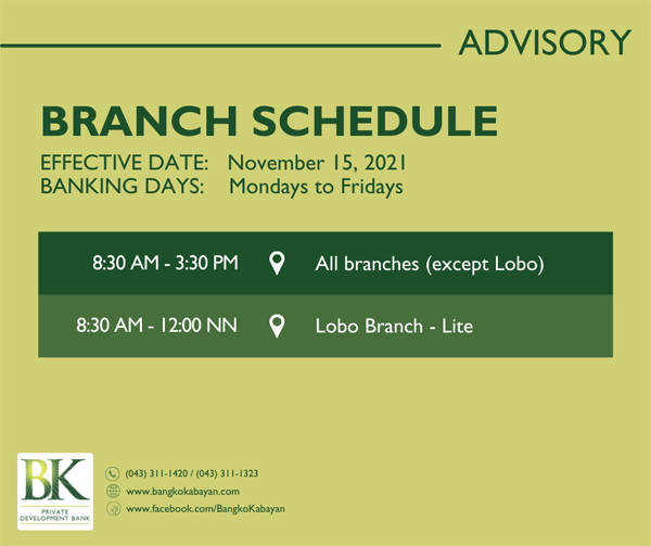210920 Branch Sched